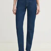 Džíny Calvin Klein dámské, tmavomodrá barva, K20K208259
