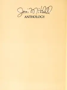 JONI MITCHELL ANTHOLOGY PVG - Joni Mitchell