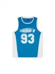 AND1 Tričko '93 Airtex'  modrá / biela