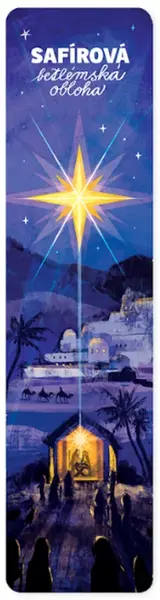 Dobrá záložka 167 - SAFÍROVÁ betlémská obloha