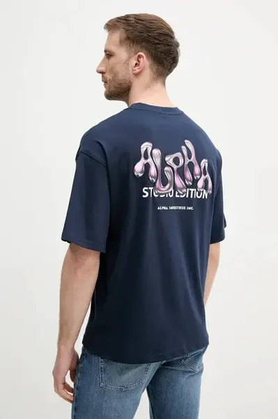 Bavlněné tričko Alpha Industries Studio Edition BP T