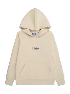 Jack & Jones Junior Mikina 'JJESoho'  béžová / čierna