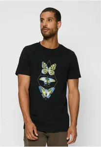 Černé tričko Butterfly Night