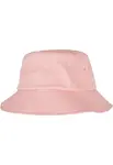 Čepice Flexfit Cotton Twill Bucket Bucket světle růžová