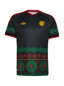 ADIDAS PERFORMANCE Dres 'JFF A'  žltá / zelená / červená / čierna