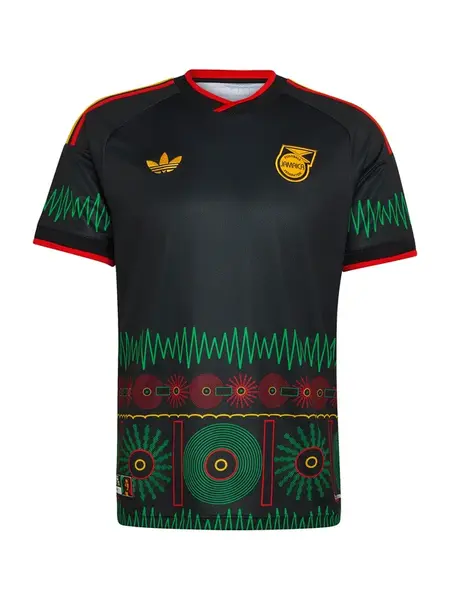 ADIDAS PERFORMANCE Dres 'JFF A'  žltá / zelená / červená / čierna
