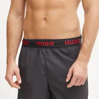 Plavkové šortky HUGO černá barva, 50534495