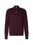 Calvin Klein Sveter  baklažánová