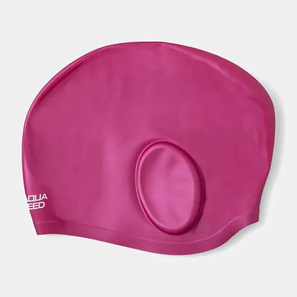 Plavecká čepice Aqua Speed růžová barva, EAR.CAP.VOL