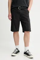 Bavlněné šortky Levi's CARRIER CARGO SHRT-2 pánské, šedá barva, 001KG