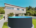 Bazén Planet Pool ANTRAZIT/Blue – samotný bazén 450 x 120 cm