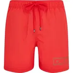 DKNY KOS Pánske plavecké šortky, červená, veľkosť