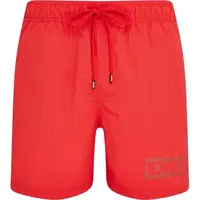 DKNY KOS Pánske plavecké šortky, červená, veľkosť