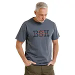 Bushman Pánské tričko Yakubu, petrolejové XXXL