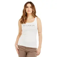 Bushman Dámske tielko Beli, biele XXXL