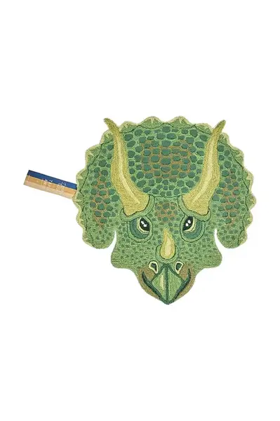 Vlněný koberec Doing Goods Triceratop Head 95 x 91 cm