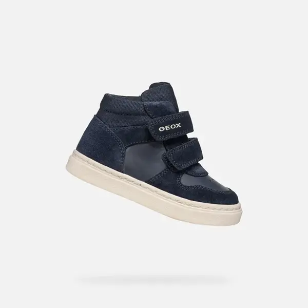 Dark blue boys' sneakers Geox Nashik - Boys