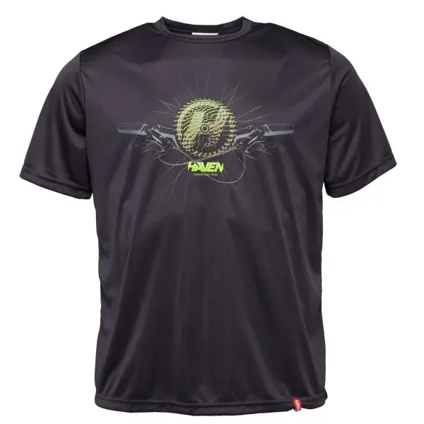 HAVEN NAVAHO II SHORT Pánský volný dres na kolo, černá, velikost