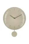 Nástěnné hodiny Bizzotto Jair béžová barva