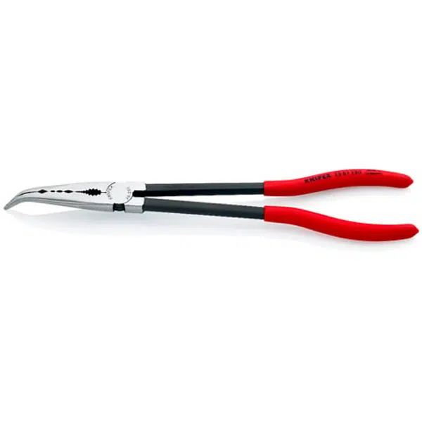 Montážní kleště, zahnuté, extra dlouhé 280 mm - Knipex 28 81 280