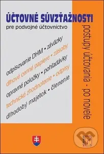 Účtovné súvzťažnosti pre podnikateľov v PÚ (Postupy účtovania podnikateľa) - kniha z kategorie Účetnictví a daně