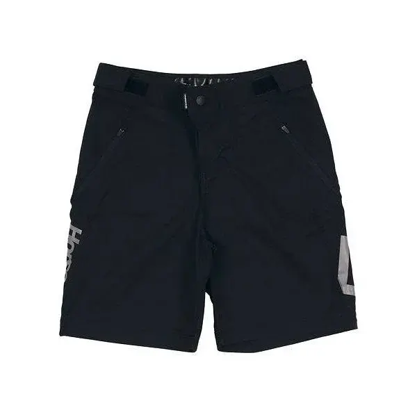 Horsefeathers STOKER YOUTH Detské cyklo šortky, čierna, veľkosť