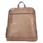Dámský kožený batoh Mustang Agáta - tmavě béžová