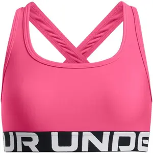 Under Armour CROSSBACK BRA Dívčí podprsenka, růžová, velikost XL