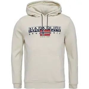 Napapijri B-AYLMER Pánská mikina, bílá, velikost