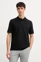 Bavlněné polo tričko Armani Exchange černá barva, XM000477 AF10337