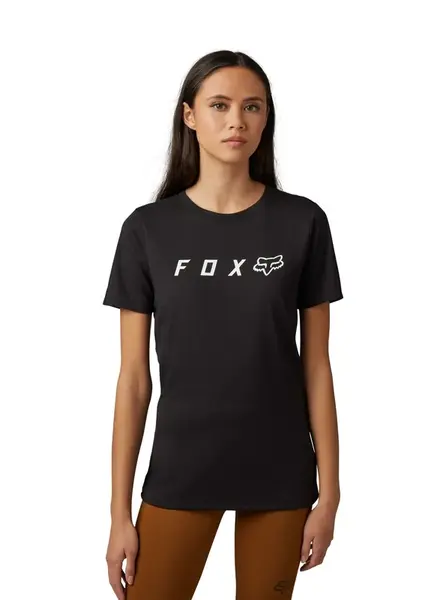 Fox dámské tričko W Absolute Ss Tech Black | Černá | Velikost S | 100% bavlna