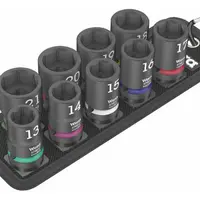 Wera 004580 Sada nástrčných hlavic 1/2" Belt C Impaktor 1 (10 dílů)