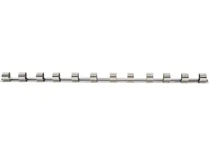 BGS Technic BGS 3460 Kolejnice pro 3/4" nástrčné hlavice, 12 klipů