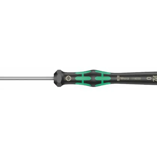 Wera 118030 Šroubovák křížový PZ 0x60 mm k použití v elektronice Kraftform Micro typ 2055