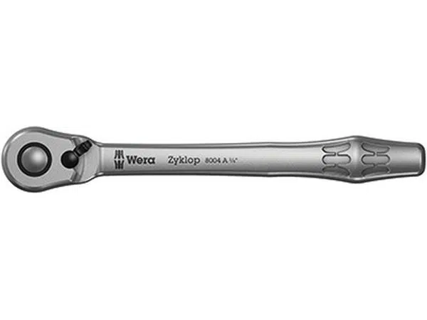 Wera 004004 Ráčna Zyklop Metal 8004 A přep.páčka, upínací část 1/4"
