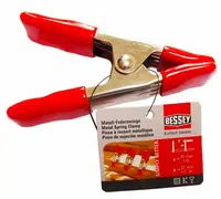 Pružinová svěrka 32 mm, kovová - BESSEY
