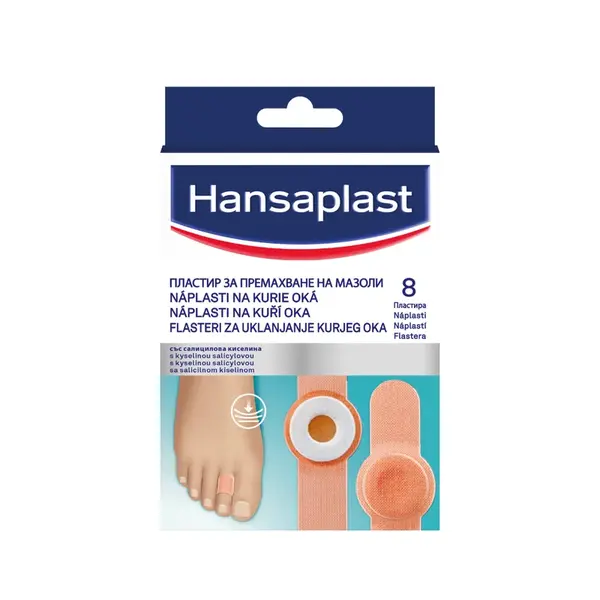 Hansaplast Náplasti na kuří oka 8 ks