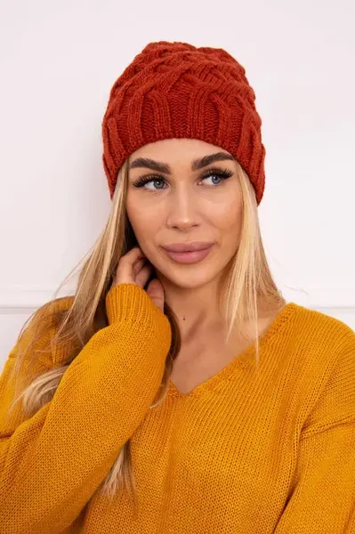 Kesi Fleecová čepice Agnes K239 červená