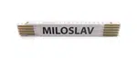 MAGG Skladací metr PATRIK, 2 m Jméno na metru: MILOSLAV