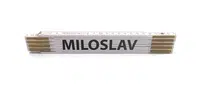 MAGG Skladací metr PATRIK, 2 m Jméno na metru: MILOSLAV