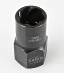 Hlavice nástrčná na poškozené šrouby 1/2", rozměr 21 mm - SATRA Velikost: 12 mm