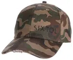 Kšiltovka s LED světlem 25 lm, nabíjecí USB, maskáč, univerzální velikost - SIXTOL B-CAP Barva: maskáč