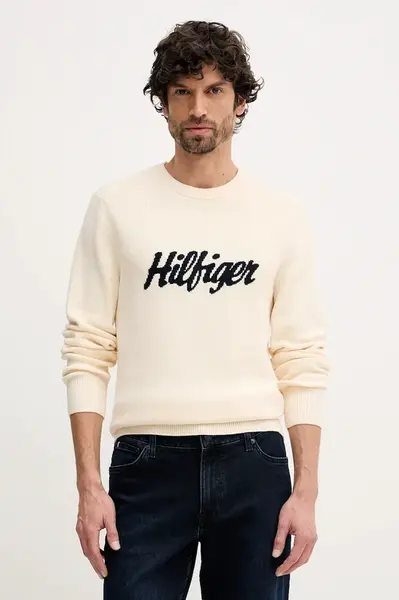 Tommy Hilfiger Bavlněný svetr Tommy Hilfiger