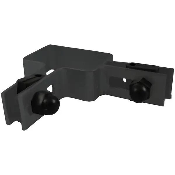 Objímka rohová 60x40 ZN + RAL7016