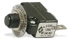 Aircraft® Tepelná pojistka motoru 1-fázová, 12 Amp.