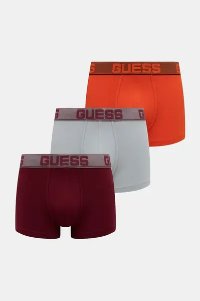 Guess boxerky pánské bavlněné s elastanem JOE 3-pack