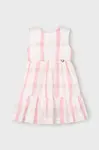 Dětské lněné šaty Mayoral