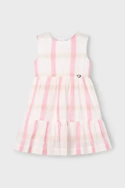Dětské lněné šaty Mayoral