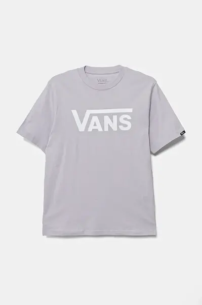 Dětské bavlněné tričko Vans Classic fialová barva, s potiskem, VN000IVFUUI1