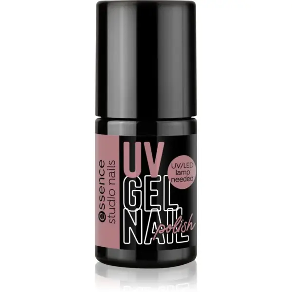 essence studio nails UV GEL NAIL gélový lak na nechty s použitím UV/LED lampy odtieň fall in MAUVE 5 ml